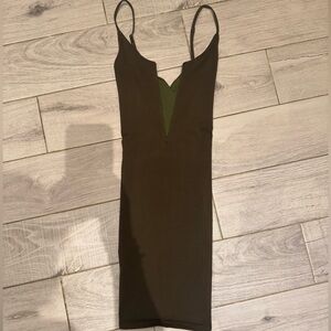 By the Way Olive and Brown Blouse